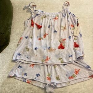 Laura Ashley Multicolor Floral Pajamas